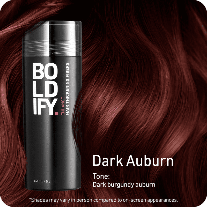 10.Boldify Amazon Fibers 1200x1200 hair Dark Auburn 28g CC