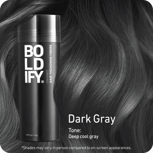 Hair Dark Gray