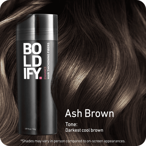 4.Boldify Amazon Fibers 1200x1200 hair Ash Brown 56g CC