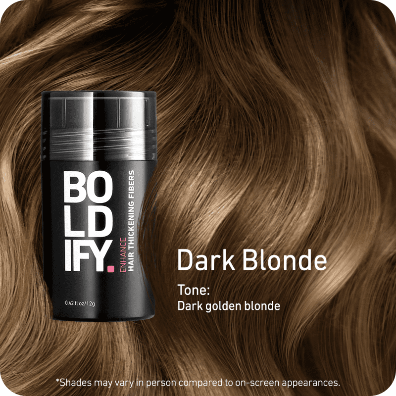 7.Boldify Amazon Fibers 1200x1200 hair Dark Blonde 12g CC