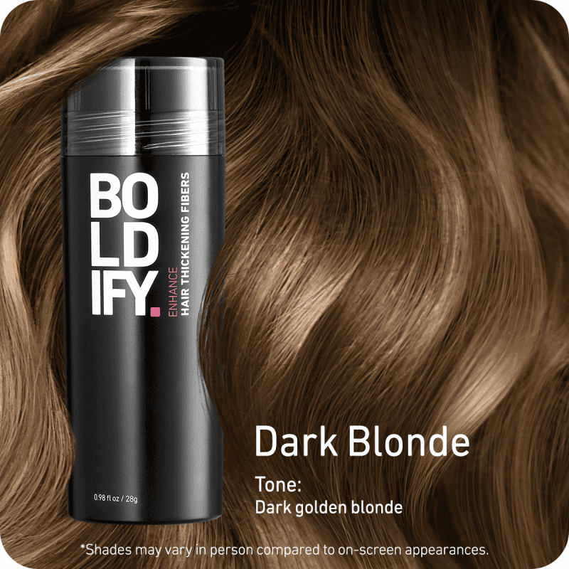 7.Boldify Amazon Fibers 1200x1200 hair Dark Blonde 28g CC