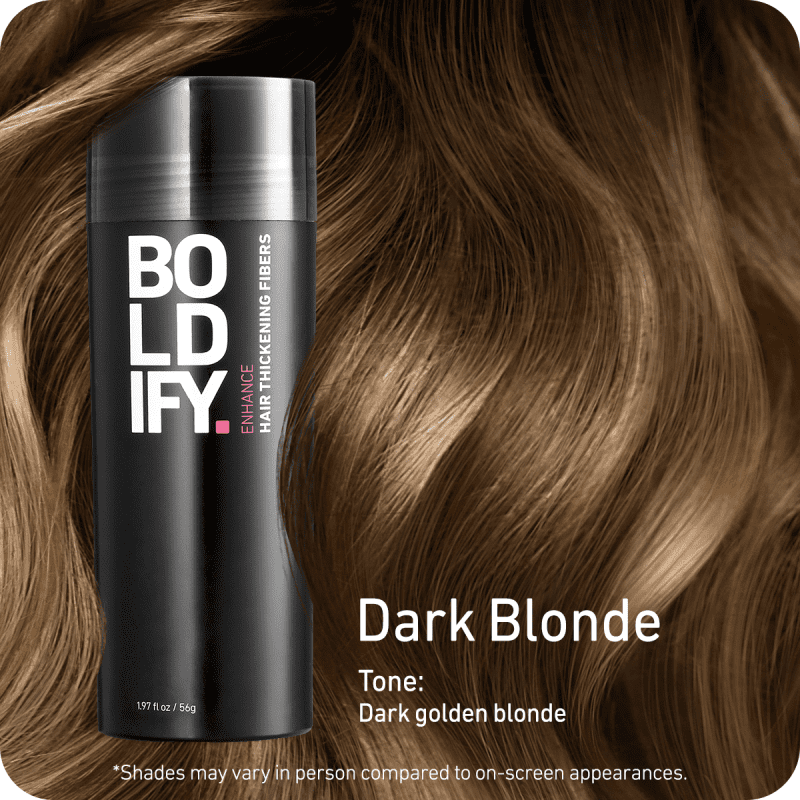 7.Boldify Amazon Fibers 1200x1200 hair Dark Blonde 56g CC