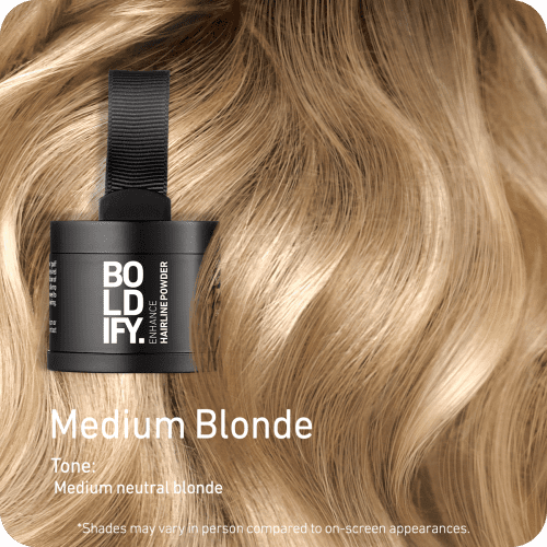 Hair Medium Blonde