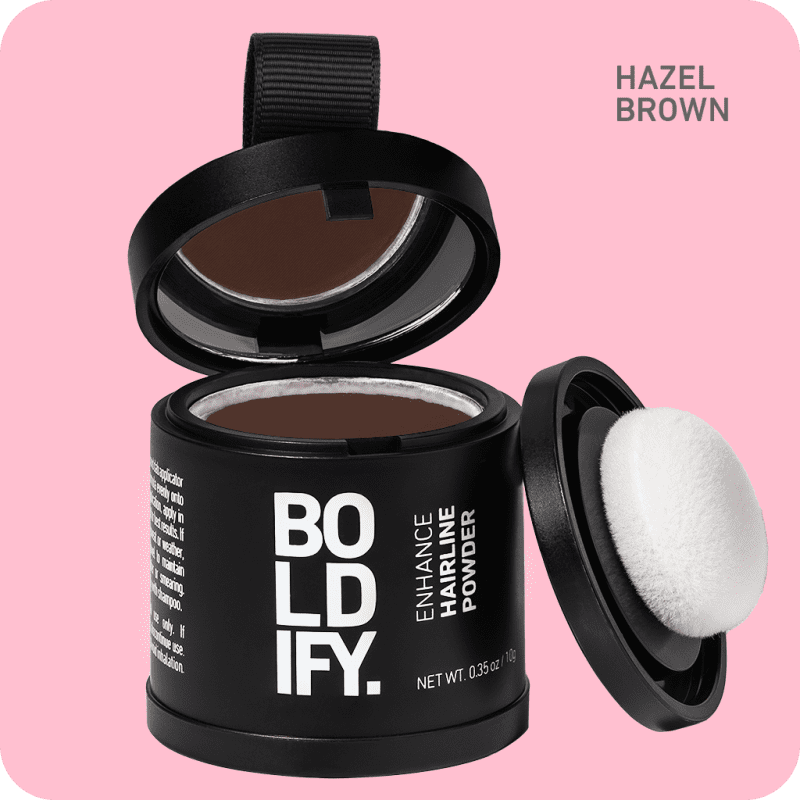 boldify shopify hairline powder 10g hazel brown 189e07ef 1071 4a42 bfd8 cdc6d194d1d0